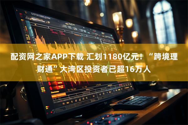配资网之家APP下载 汇划1180亿元！“跨境理财通”大湾区投资者已超16万人